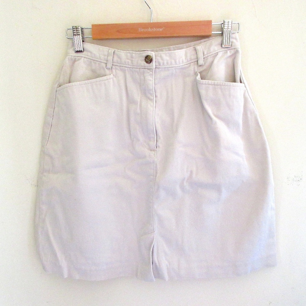 Vintage Charter Club Off-White Skirt Size 6